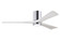 Irene-3HLK 60'' Ceiling Fan in Polished Chrome (101|IR3HLK-CR-MWH-60)