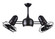 Dagny - LK Ceiling Fan in Matte Black (101|DGLK-BK-MTL)