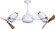 Duplo-Dinamico 36'' Ceiling Fan in Gloss White (101|DD-WH-WD)