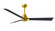 Alessandra 56'' Ceiling Fan in Brushed Brass (101|AK-BRBR-BK-56)