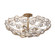 Ethereal Rose Three Light Semi-Flush Mount in Havana Gold Ombre (137|500S03HGOB)