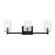 Parker Three Light Wall / Bath in Midnight Black (1|GLV1033EN/MBK)