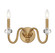 Bergdorf Two Light Wall Sconce in Warm Brass (51|9-5800-2-322)