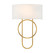 Tempe Two Light Wall Sconce in Warm Brass (51|9-4800-2-322)