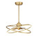 Dorado LED Fan D'Lier in Warm Brass (51|24-FD-745-322)