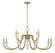 Bergdorf 12 Light Chandelier in Warm Brass (51|1-5803-12-322)