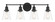 Barwell Four Light Bath Vanity in Coal Black (7|5684-66A)