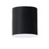 Windsor Socket Cover - Cylinder in Black (16|MSC302BK)