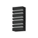 Keyes LED Outdoor Wall Sconce in Black (16|86262BK)