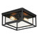 Cabana VX Two Light Flush Mount in Black (16|40661CDBK)