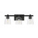 Cubos Three Light Bath Vanity in Black (16|21383CLBK)