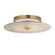 Quarry LED Wall Sconce/Flush Mount in Natural Aged Brass (16|18202WANAB)