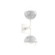 Cabochon LED Wall Sconce in Classic Silver (404|IDB0093-02-CS-S-L1-TR)
