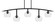Kurve Five Light Bar in Matte Black (200|3745-MB-202)