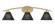 Kurve Three Light Bath Bar in New Age Brass (200|3723-NAB-4059)