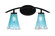 Kurve Two Light Bath Bar in Matte Black (200|3722-MB-725)