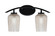 Kurve Two Light Bath Bar in Matte Black (200|3722-MB-4253)
