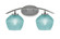 Kurve Two Light Bath Bar in Graphite (200|3722-GP-4625)