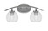 Kurve Two Light Bath Bar in Graphite (200|3722-GP-4100)