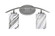 Kurve Two Light Bath Bar in Graphite (200|3722-GP-3009)