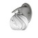 Kurve One Light Wall Sconce in Graphite (200|3720-GP-4109)