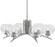 Kurve Six Light Chandelier in Graphite (200|3706-GP-202)