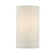 Textile One Light Wall Sconce (102|FAB-5945-CREM)