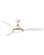 Alba 56''Ceiling Fan in Matte White (13|906556FMW-LDD)