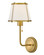 Clarke LED Wall Sconce in Lacquered Dark Brass (13|4890LDB-OW)