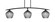 Kurve Three Light Bar in Matte Black (200|3733-MB-4922)