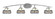 Kurve Four Light Bath Bar in Graphite (200|3724-GP-9485)