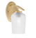 Kurve One Light Wall Sconce in New Age Brass (200|3720-NAB-4250)