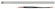 Breezymeadow Extension Rod in Brushed Steel (225|CF-1001-ROD-24)