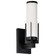 Roselle One Light Vanity in Matte Black (72|60-8051)