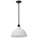 Russel One Light Pendant in Matte Black (72|60-8026)