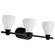 Russel Three Light Vanity in Matte Black (72|60-8023)