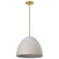 Collins One Light Pendant in Brushed Brass (72|60-8003)