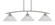 Kurve Three Light Island Pendant in Graphite (200|3736-GP-2122)