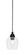Any One Light Mini Pendant in Dark Granite (200|22-DG-4810)