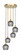 Empire Five Light Pendalier in New Age Brass (200|2145-NAB-4602)