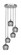Empire Five Light Pendalier in Brushed Nickel (200|2145-BN-4602)