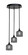 Empire Three Light Pendalier in Matte Black (200|2143-MB-4612)