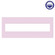 adorne Six-Gang Screwless Wall Plate with Microban in Rosa (246|AWP6GRA)