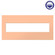 adorne Five-Gang Screwless Wall Plate with Microban in Peachy (246|AWP5GPY)