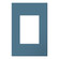 adorne One-Gang Screwless Wall Plate with Microban in Mystic (246|AWP1G3MY)