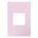 adorne One-Gang-Plus Screwless Wall Plate with Microban in Rosa (246|AWP1G2RA)
