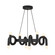 Sadie Eight Light Chandelier in Matte Black (452|CH420823MB)