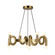 Sadie Eight Light Chandelier in Brushed Gold (452|CH420823BG)