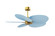 Alessandra Tropical 48'' Ceiling Fan in Brushed Brass (101|AKTP-BRBR-BL)