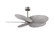 Alessandra Tropical 48'' Ceiling Fan in Brushed Nickel (101|AKTP-BN-BW)